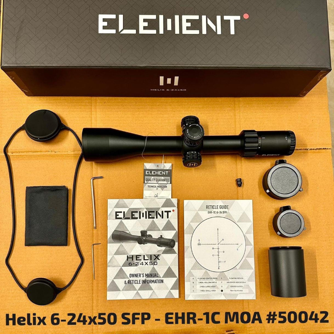 Element Helix Gen 2 6-24×50 FFP Scope